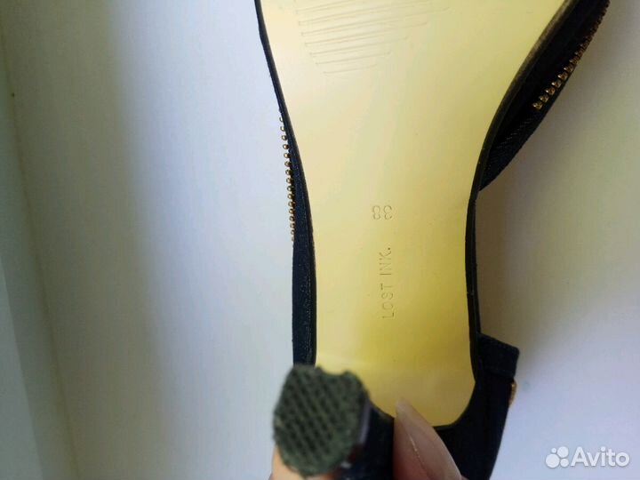 Джинсовые туфельки