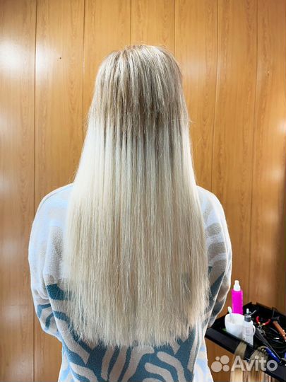 Волосы для наращивания 50 см бу