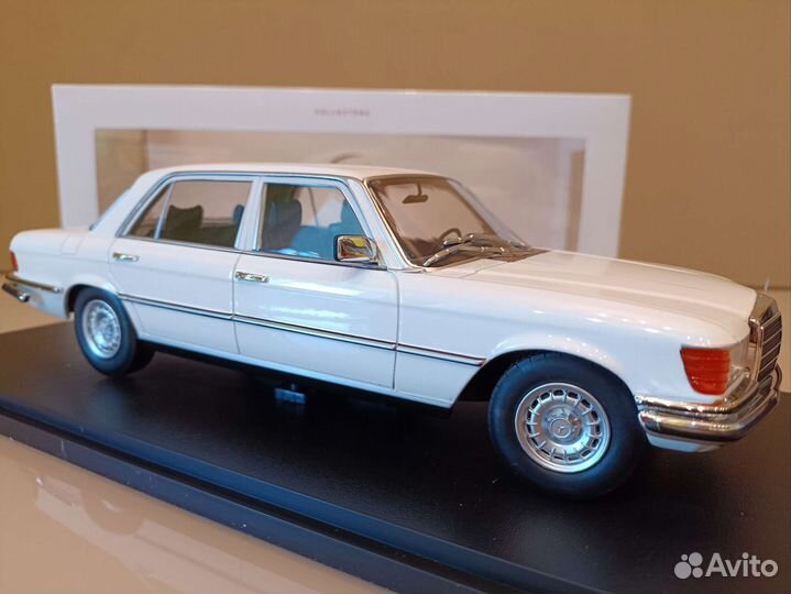 Mercedes 450 SEL W116 (1975-1980 ) Белый 1:18