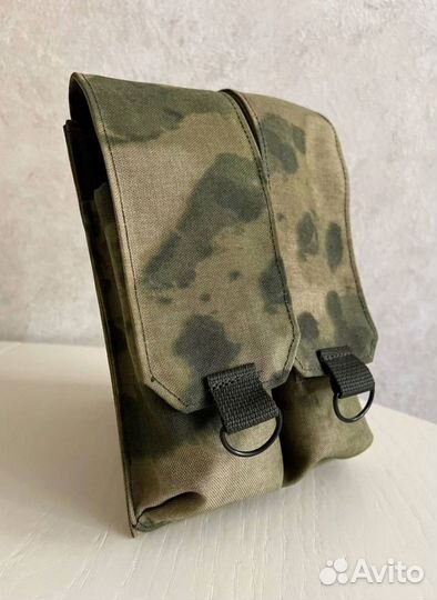 Подсумок на 2 магазина ак закрытый 