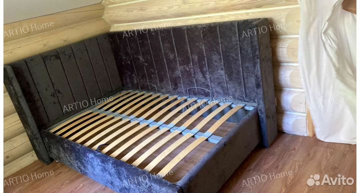 Детская кровать с мягкими бортиками