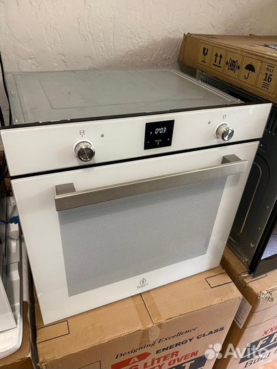 Электрический духовой шкаф Jacky's JO EW7538 белый