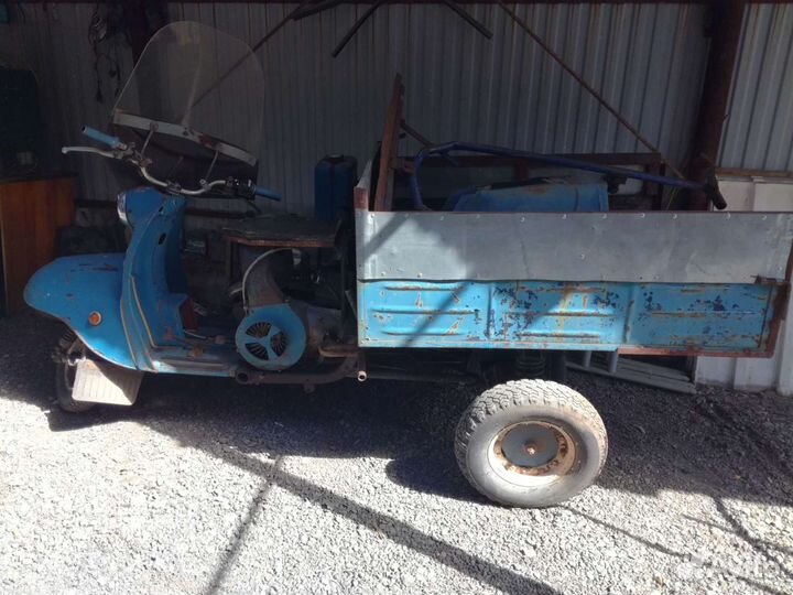 Мотороллер самосвал