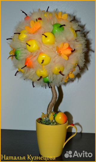 Фруктовый топиарий. Фруктовое дерево