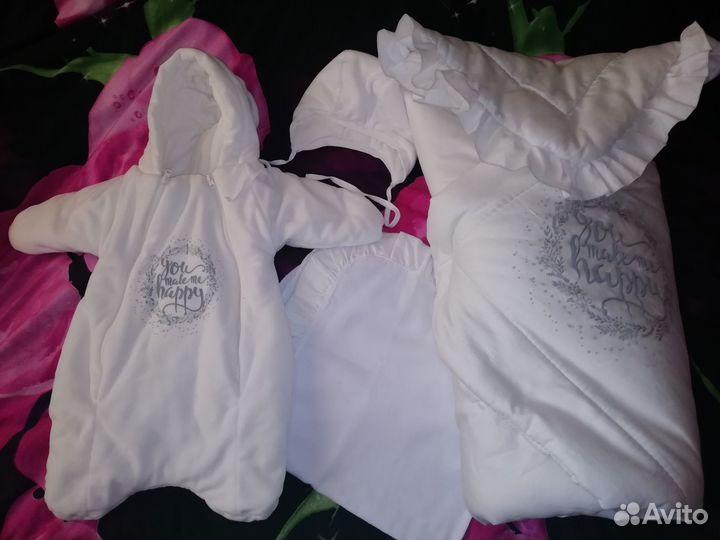 Конверт Зимний на выписку