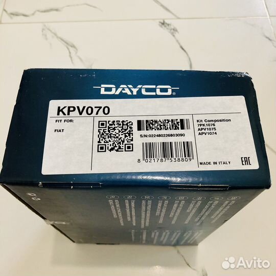 Ремень генератора Фиат Дукато 2.3JTD 244/250/290