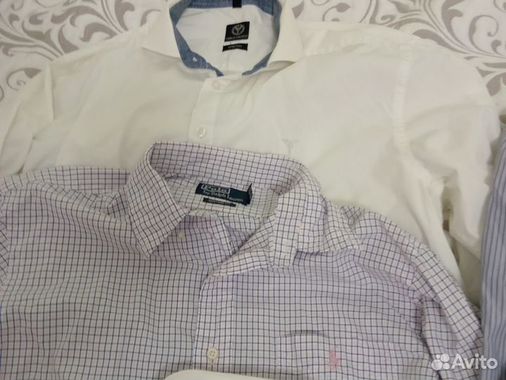 Рубашки мужские одним лотом