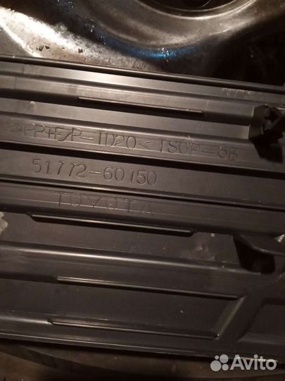 Накладка подножки верхняя тойота Ленд Крузер прадо