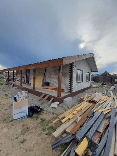 Дом 82 м² на участке 10 сот.