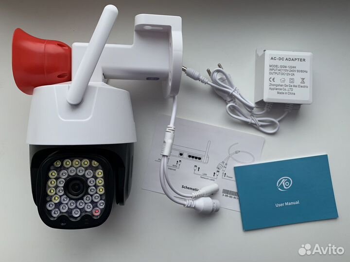 Уличная Wi-Fi камера с громкоговорителем