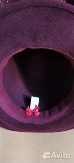 Комплект шляпа, перчатки шарф