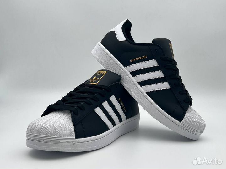 Кроссовки Adidas Superstar Originals Black White