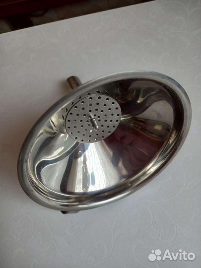Воронка с фильтром из нержавеющей полированной ста