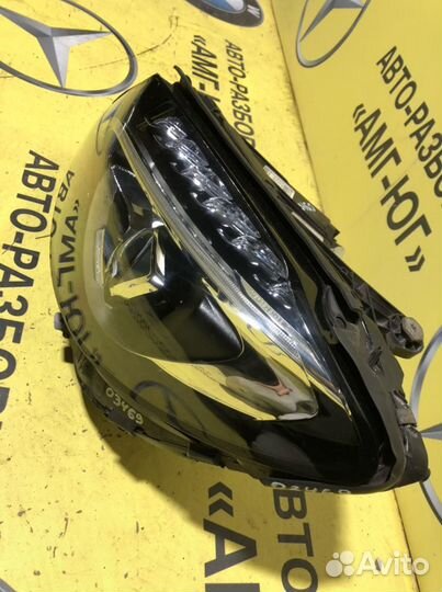 Мерседес W205 C205 Фара левая 1 линза