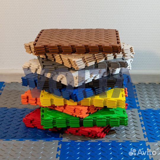 Модульная плитка пвх