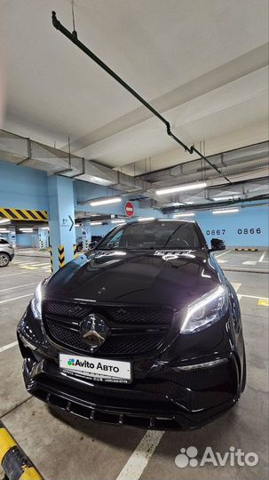Mercedes-Benz GLE-класс AMG Coupe 5.5 AT, 2017, 46 500 км