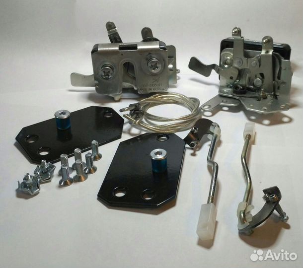 Бесшумные замки дверей Нива