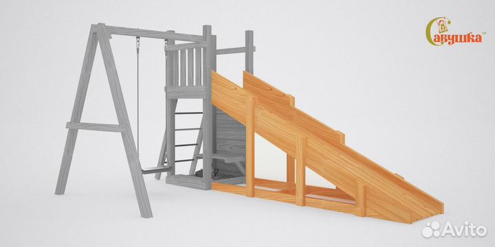 Детские уличные площадки домики горка качели