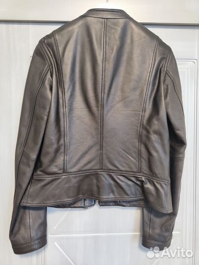 Massimo dutti кожаная куртка