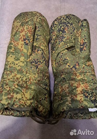 Варежки армейские вкпо