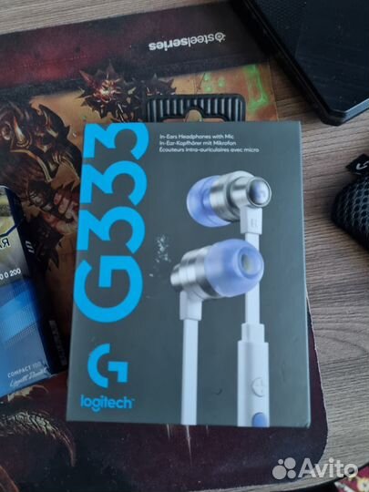 Игровые наушники logitech g333