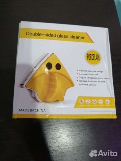 Двухсторонняя щетка для мытья окон