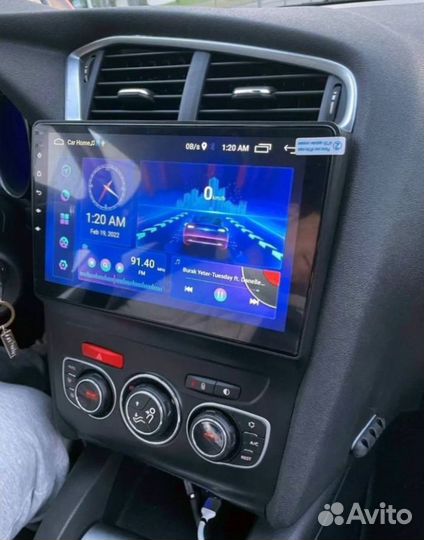 Магнитола Android Citroen C4 B7