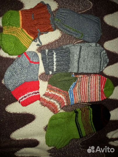 Носки, варежки, тапочки, пинетки (детские)