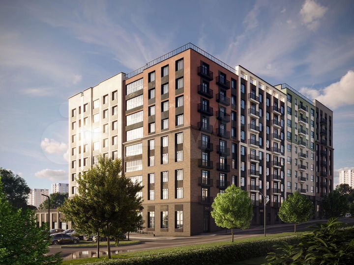 3-к. квартира, 72 м², 3/8 эт.