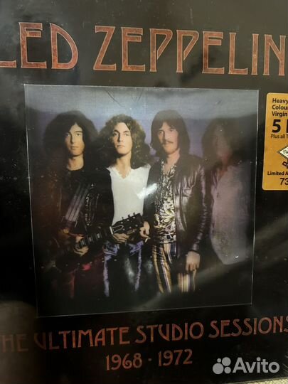 LED Zeppelin The Ultimate Studio Sessions 5LP/3CD
