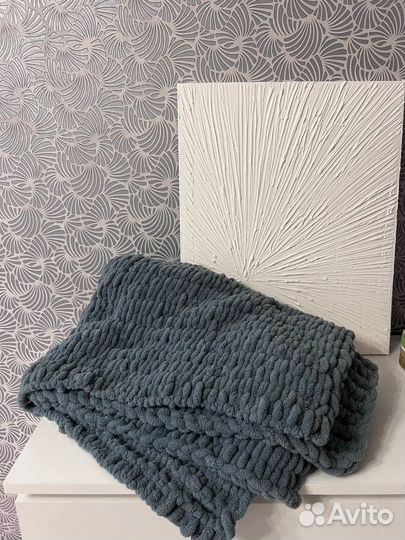 Плед ручной работы для новорожденных