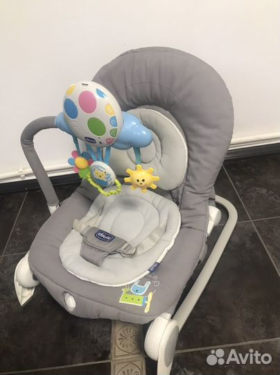 Шезлонг детсуий chicco Италия