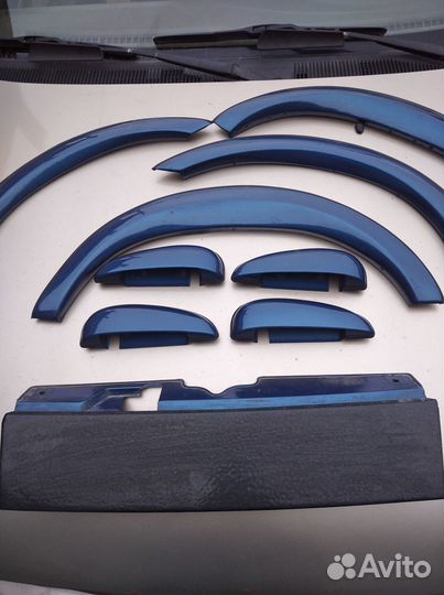 Накладки на арки колес ваз 2110