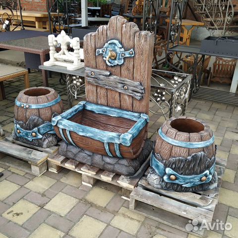 Садовая колонка, умывальник, рукомойник