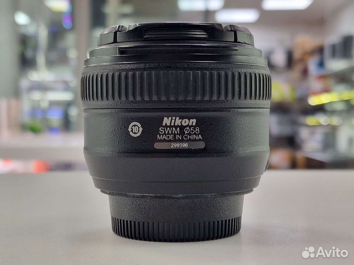 Nikon 50mm f/1.4G AF-S Nikkor S№299396