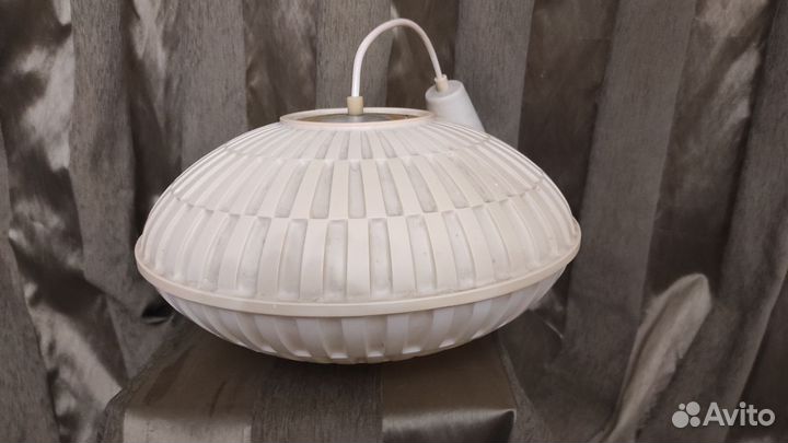 Люстра пластик СССР