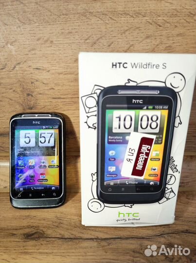 HTC Wildfire S, 512 МБ