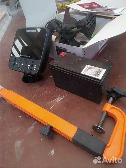 Эхолот Raymarine dragonfly 5 pro