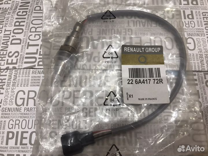 Лямбда зонд Рено Веста Ларгус Дастер Ниссан