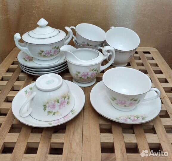 Сервиз для чая/кофе фарфор винтаж