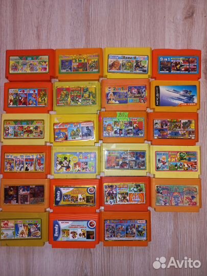 Картриджи платки кассеты денди