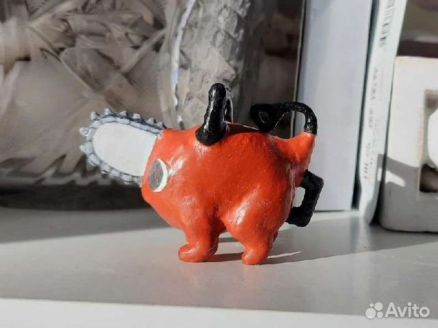 Фигурка Почита из аниме Человек-Бензопила на заказ