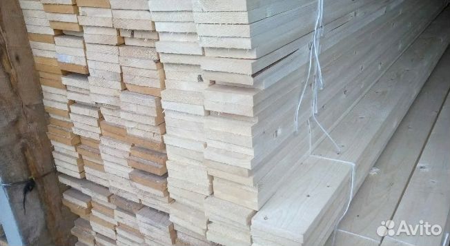 Доска обрезная 1-2 сорт 50х150х6