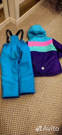 Зимний комбинезон для девочки 104
