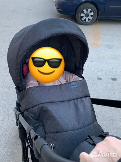 Коляска 3 в 1 peppi zoom