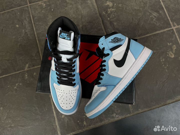 Nike Air jordan 1 high blue white