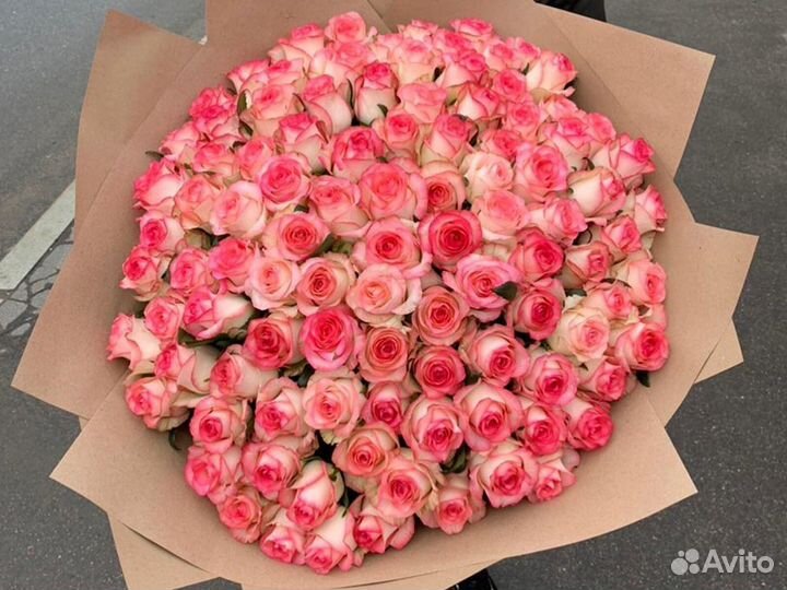 Розы красные 25 35 45 55 роз 101 роза букет цветы