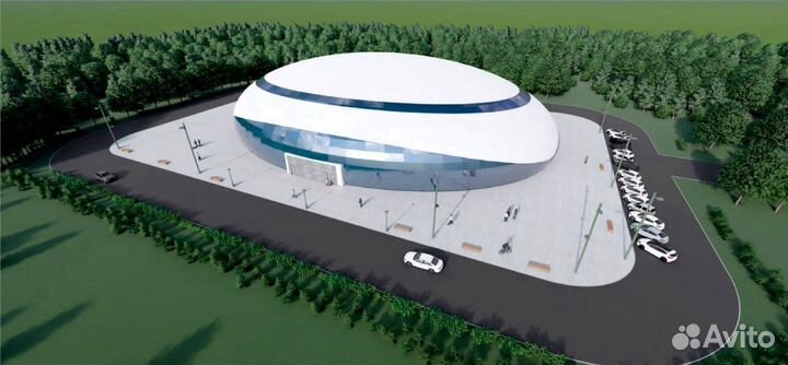 Футбольный манеж от призводителя