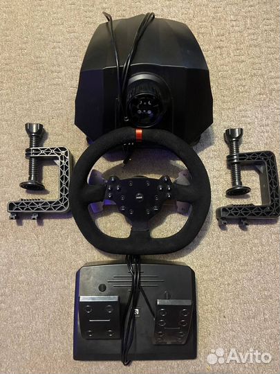 Игровой руль Artplays v-1200 vibro racing wheel