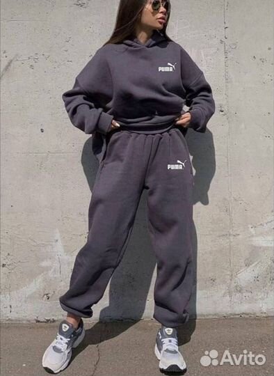 Спортивный костюм женский теплый